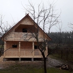 Дом проект Зельвянка 4х6 м из бруса
