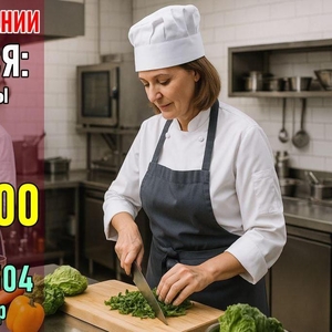 Работа в Германии на кухне для жeнщин