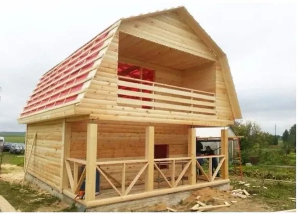 Недорого Построим Дом из бруса на вашем участке в Мостах