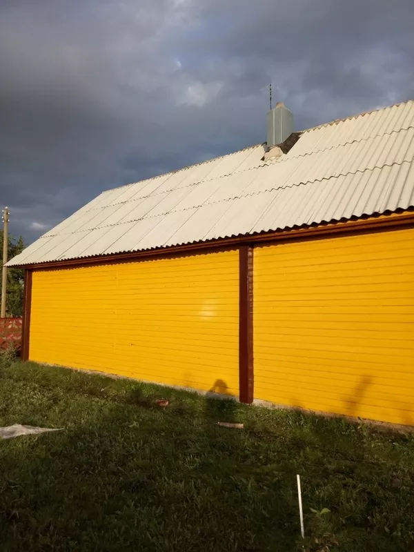 Покраска всех типов деревянных домов в Новогрудке. Мойка крыш  3