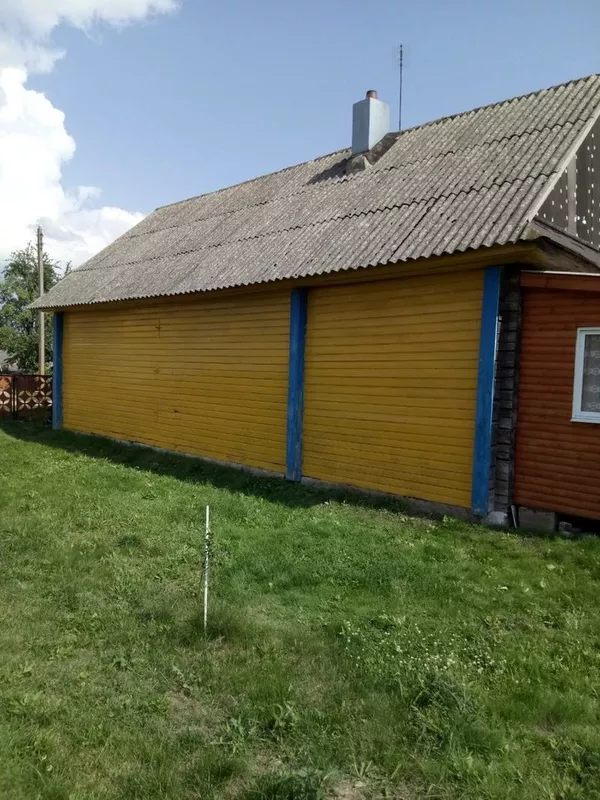 Покраска всех типов деревянных домов в Новогрудке. Мойка крыш  4