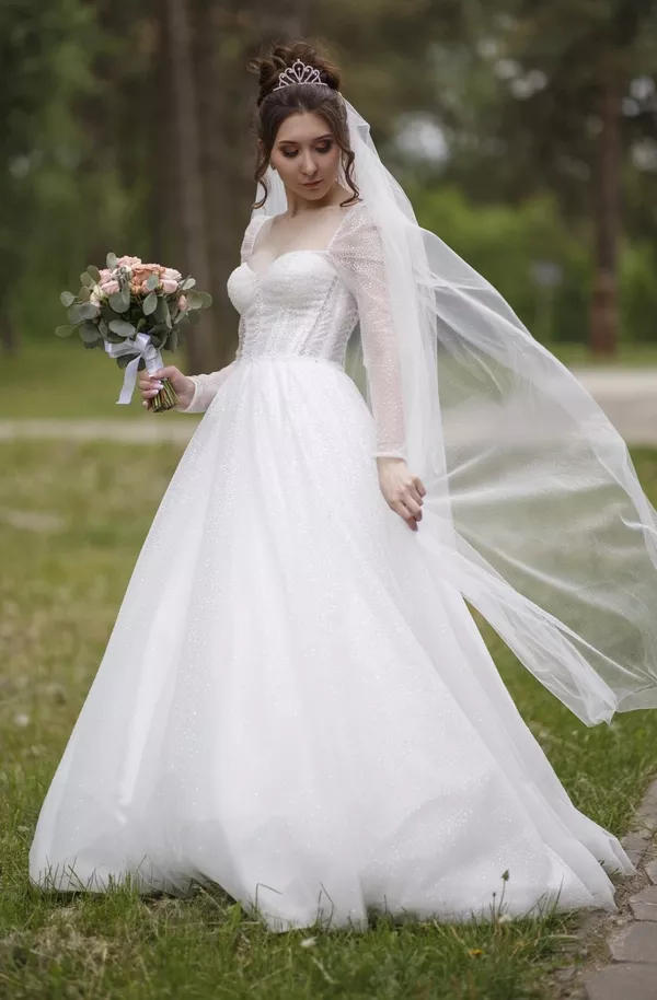Свадебное платье , размер 44 2