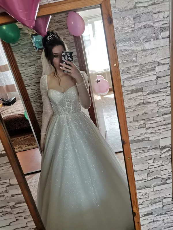 Свадебное платье , размер 44